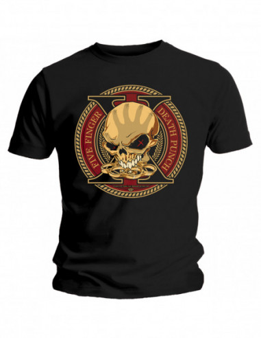 Five Finger Death Punch: Decade Of Destruction (T-Shirt Unisex Tg. M)