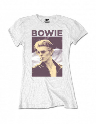 David Bowie: Smoking (Retail Pack) (T-Shirt Donna Tg. XL)