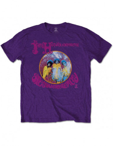 Jimi Hendrix: Are You Experienced Violet (T-Shirt Unisex Tg. XL)