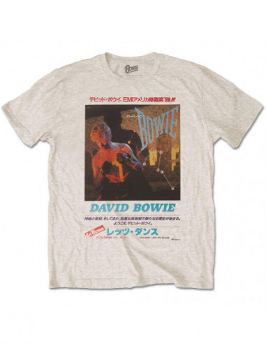 David Bowie: Japanese Text (T-Shirt Unisex Tg. XL)