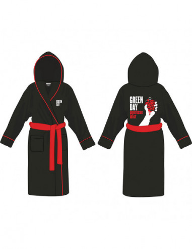 Green Day: American Idiot Unisex Bathrobe (Accappatoio Tg. M / L)