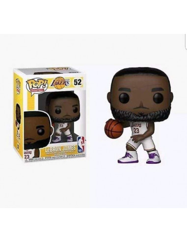 Basketball: Funko Pop! Basketball - Nba - Lakers - Lebron James (White Uniform) (Vinyl Figure 52)