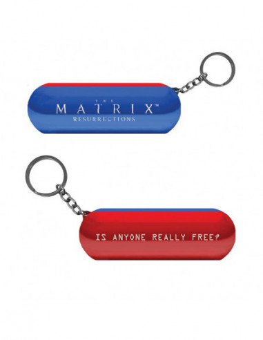 The Matrix (Red And Blue Pill) 3D Keychain