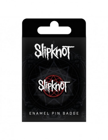 Slipknot: Logo Enamel Pin Badge (Spilla Smaltata)