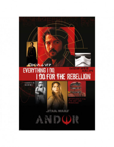 Star Wars: Pyramid - Andor (For The Rebellion (Poster Maxi 61X91