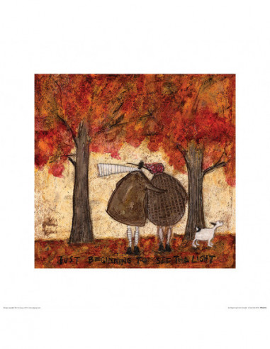 Sam Toft: Just Beginning To See The Light (Stampa 40X40 Cm)