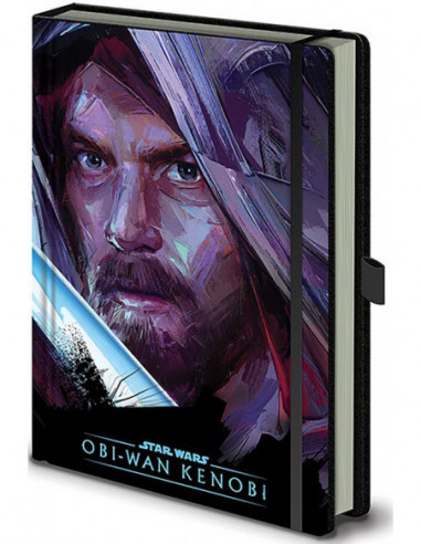 Star Wars Obi Wan Kenobi (Light Vs Dark) A5 Premium Notebook