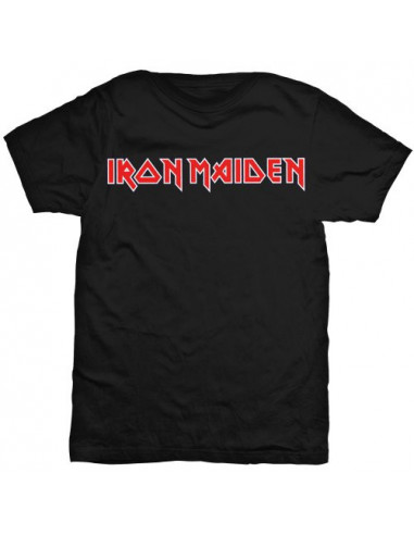 Iron Maiden: Logo (T-Shirt Unisex Tg. S)