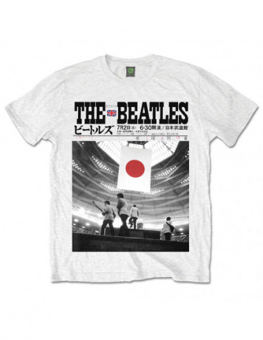 Beatles (The): Live At The Budokan White (T-Shirt Unisex Tg. 2XL)