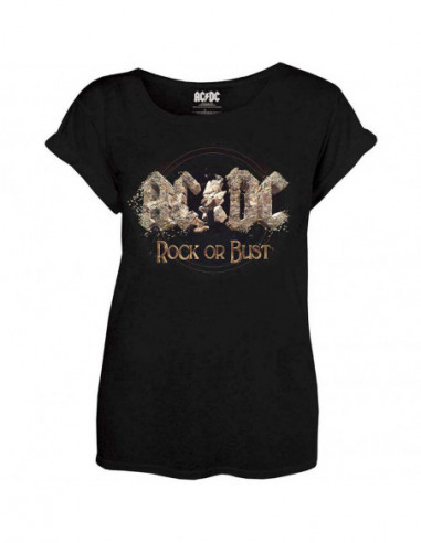 Ac/Dc: Rock Or Bust (T-Shirt Donna Tg. S)