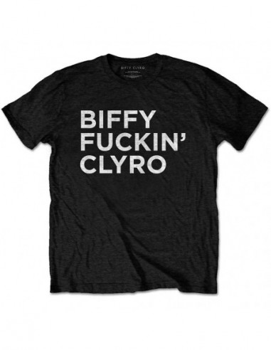 Biffy Clyro: Biffy Fucking Clyro (T-Shirt Unisex Tg. S)