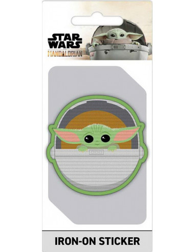 Star Wars: The Mandalorian (The Child) Embroidery (Iron On) Sticker