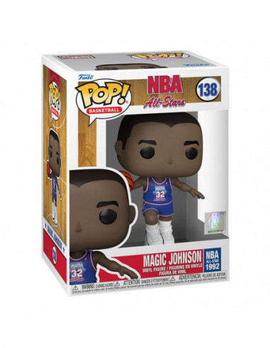 Basketball: Funko Pop! - Nba - Legends - Magic Johnson (Blueallstaruni1991)