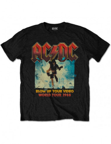 Ac/Dc: Blow Up Your Video Black (T-Shirt Unisex Tg. M)