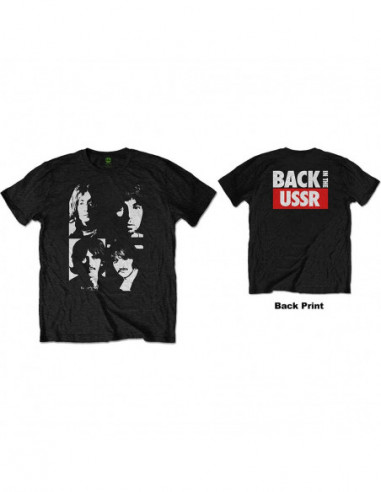 Beatles (The): Back In The Ussr (Back Print) (T-Shirt Unisex Tg. S)