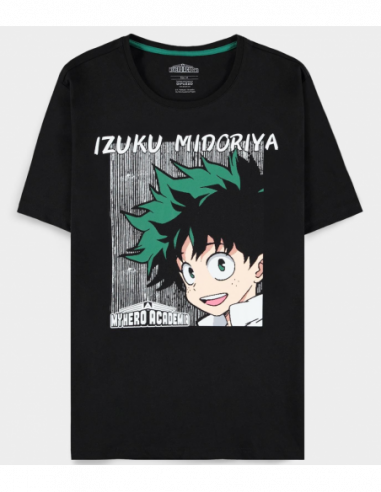 My Hero Academia: Izuku Midoriya White (T-Shirt Unisex Tg. XS)