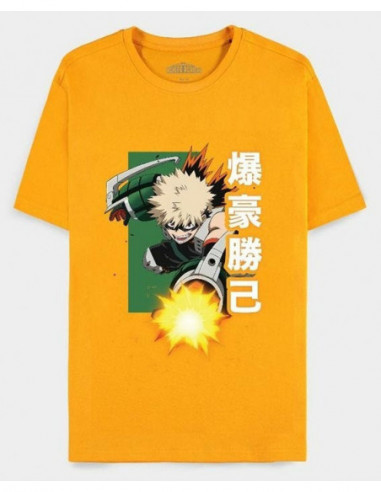 My Hero Academia: Orange Bakugo Katsuki Orange (T-Shirt Unisex Tg. M)