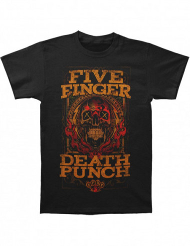 Five Finger Death Punch: Wanted (T-Shirt Unisex Tg. M)