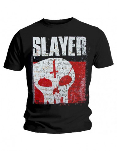 Slayer: Undisputed Attitude Skull (T-Shirt Unisex Tg. XL)