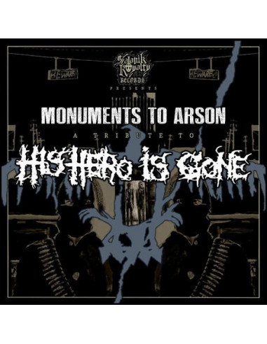 Compilation - Monuments To Arson -Black and White Marble