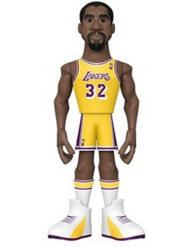 Basketball: Funko Gold - Nba - Lakers- Magic Johnson (5) (Premium Vinyl Figure)