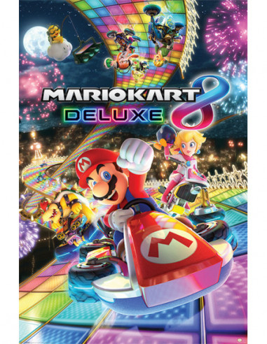 Nintendo: Pyramid - Mario Kart 8 - Deluxe (Poster Maxi 61X91