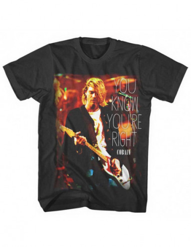 Kurt Cobain: You Know You're Right (T-Shirt Unisex Tg. L)