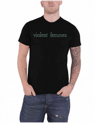 Violent Femmes: Green Vintage Logo (T-Shirt Unisex Tg. M)