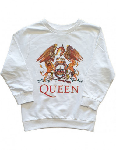 Queen: Classic Crest (Felpa Bambino 9-10 Years)