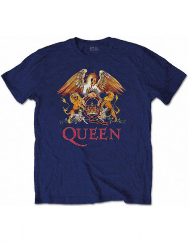 Queen: Classic Crest (T-Shirt Bambino 11-12 Years)