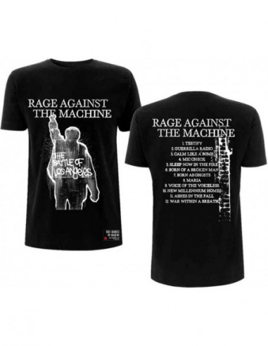 Rage Against The Machine: Bola Album Cover (Back Print) (T-Shirt Unisex Tg. XL)