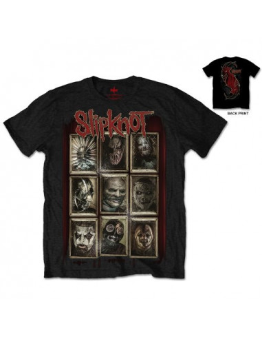 Slipknot: New Masks (T-Shirt Unisex Tg. XL)