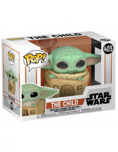 Star Wars: Funko Pop! - Mandalorian - The Child (With Bag) (Bobble-Head) (Vinyl Figure 405)