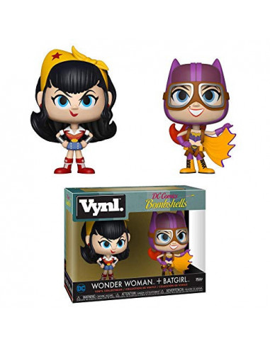 Dc Comics: Funko Vynl - Bombshells - Wonder Woman / Batgirl