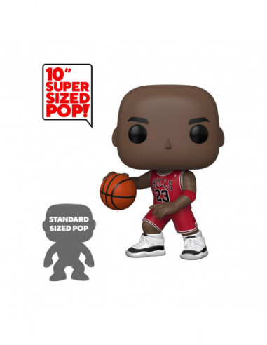 Basketball: Funko Pop! Basketball - Nba - Bulls - Michael Jordan (10) (Red Jersey)