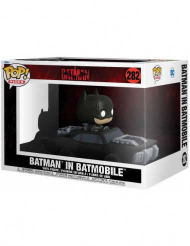 Dc Comics: Funko Pop! Rides - The Batman - Batman In Batmobile (Vinyl Figure 282)