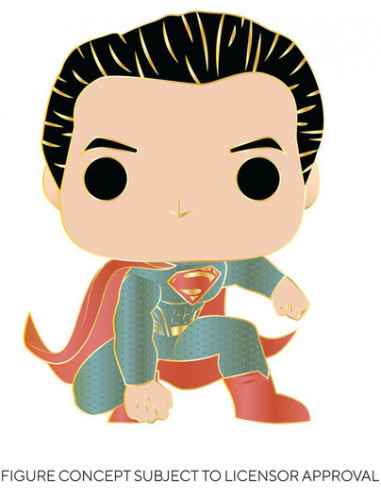 Dc Comics: Funko Pop! Pin - Superman (Transluscent) (Enamel Pin / Spilla Smaltata)