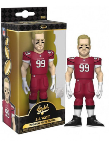 American Football: Funko Gold - Nfl - Texans- Jj Watt (Away Uni) (5) (Premium Vinyl Figure)