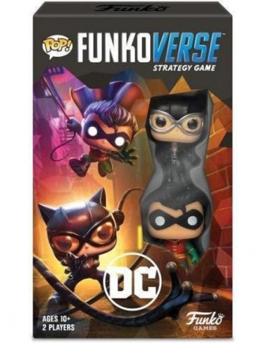 Dc Comics: Funko Games - Funkoverse - Strategy Game - French Expandalone