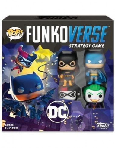 Dc Comics: Funko Games - Funkoverse - Strategy Game - French Base Set