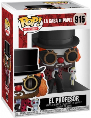 Casa De Papel (La): Funko Pop! Television - El Profesor (Vinyl Figure 915)