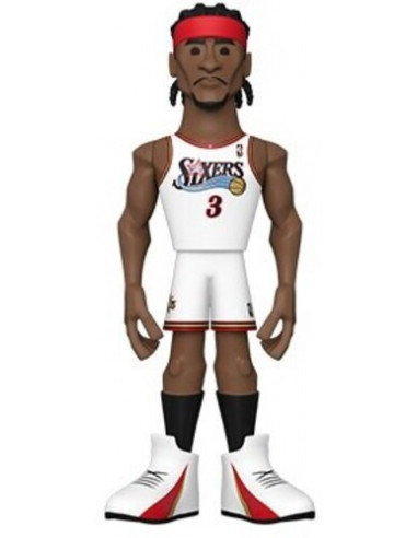 Basketball: Funko Gold - Nba - 76Ers- Allen Iverson (5) (Premium Vinyl Figure)