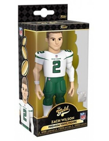 American Football: Funko Gold - Nfl - Ny Jets- Zach Wilson (5) (Premium Vinyl Figure)