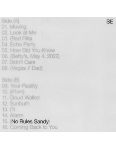 Esso Sylvan - No Rules Sandy