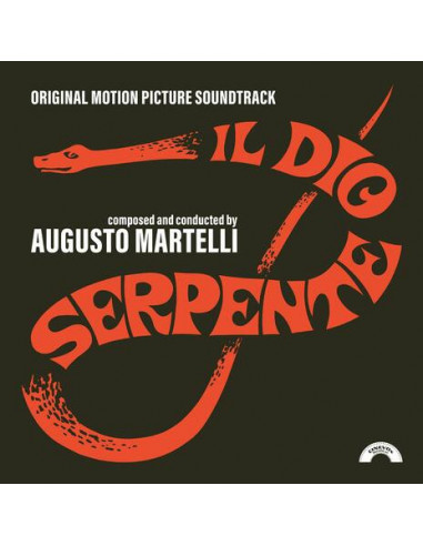 O. S. T. -Il Dio Serpente( Augusto Martelli) - Il Dio Serpente (140 Gr. Vinyl Red Limited Edt.)