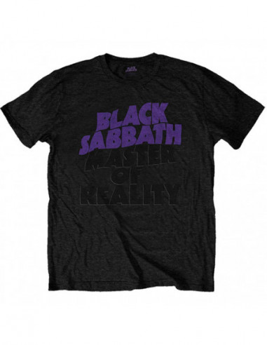 Black Sabbath: Masters Of Reality Album (Back Print) (T-Shirt Unisex Tg. M)