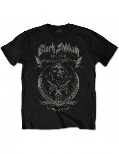 Black Sabbath: The End Mushroom Cloud (T-Shirt Unisex Tg. M)