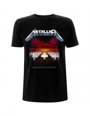 Metallica: Master Of Puppets Tracks (Back Print) (T-Shirt Unisex Tg. XL)