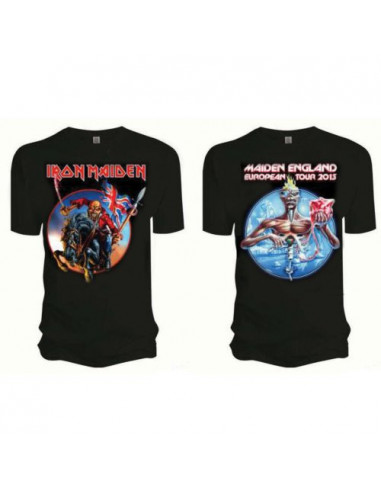 Iron Maiden: Euro Tour (T-Shirt Unisex Tg. L)