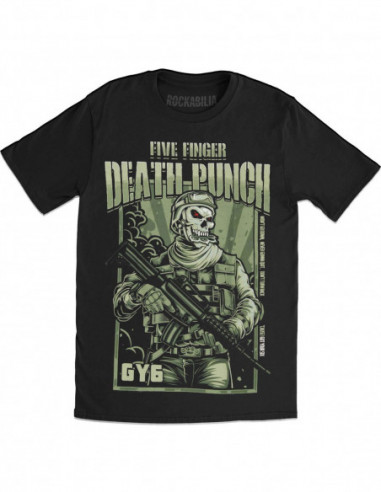 Five Finger Death Punch: War Soldier (T-Shirt Unisex Tg. XL)